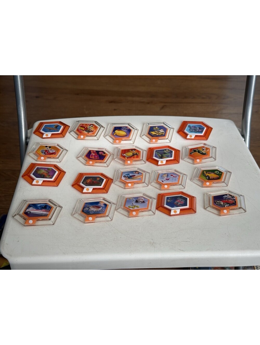 Disney Infinity 1.0 Power Discs , Lot Of 20 , Good Condition